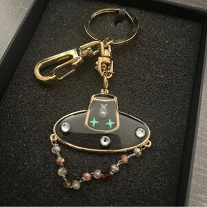 NATIONAL MUSEUM GOODS MU:DS Handmade Korean GAT Resin Keychain, Clay Color